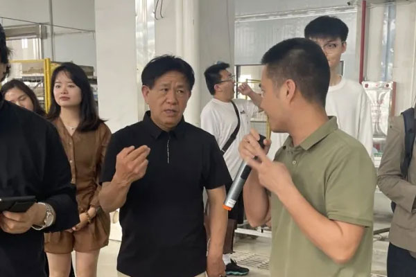 Professor Ning Gang Visits Myway Smart Smart Toilet Manufacturing Partner