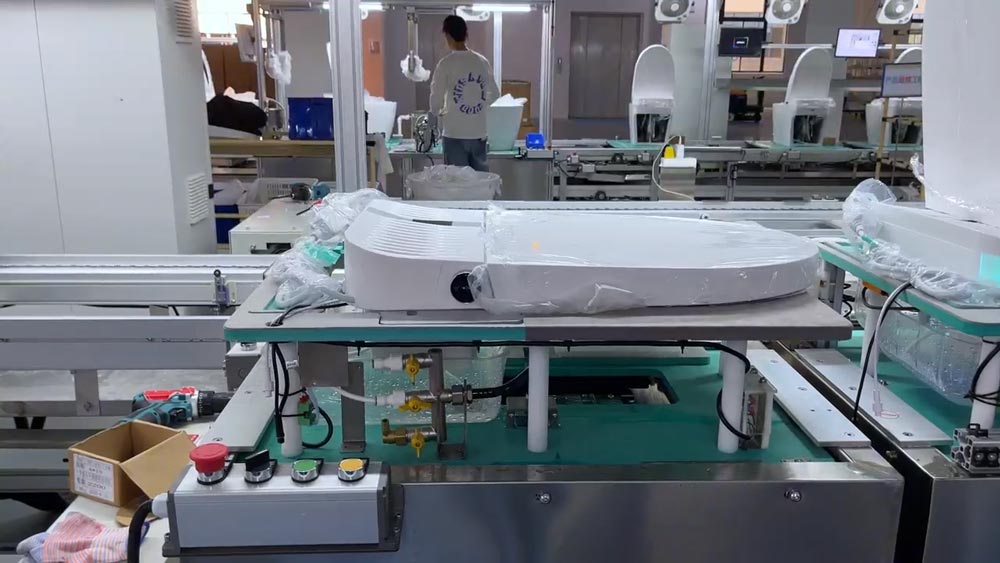 Smart Toilet Factory Production Line